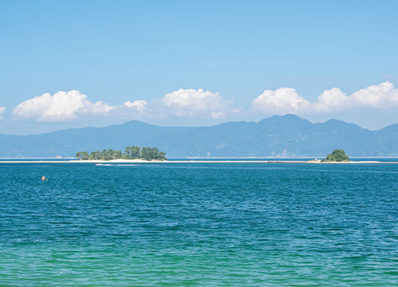 画像:海に浮かぶ楽園「水島」リゾート